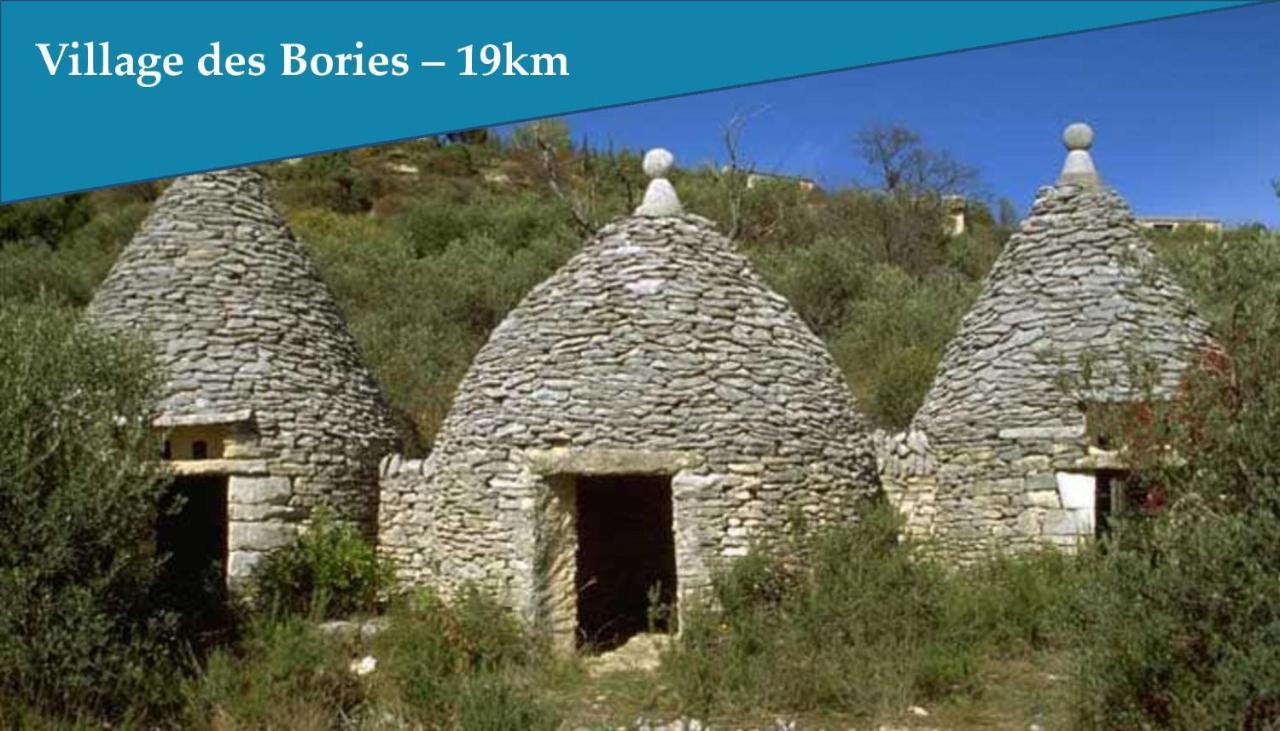 Les Bastidons De L'Isle - Le Seguret - 3 Etoiles Lägenhet Exteriör bild